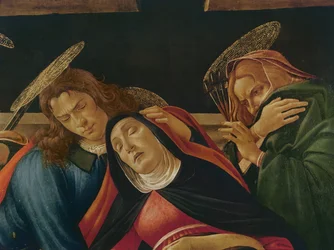 De rouw over de dood van Christus (detail)